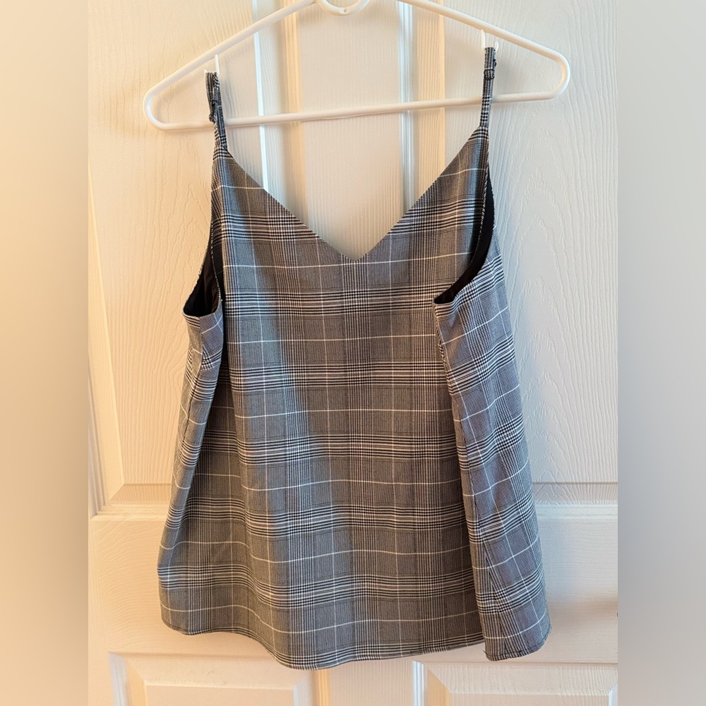 Banana Republic Glen Plaid Cami